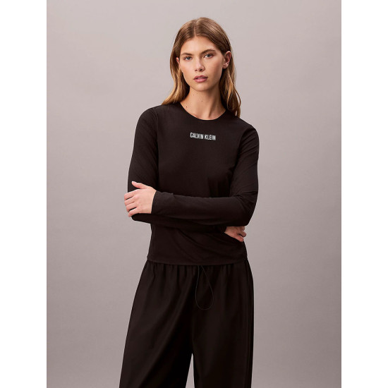 Calvin Klein Γυναικεία μακρυμάνικη μπλούζα Performance Mesh Long Sleeve T-shirt